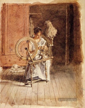  realismus werke - Spinning Realismus Porträt Thomas Eakins